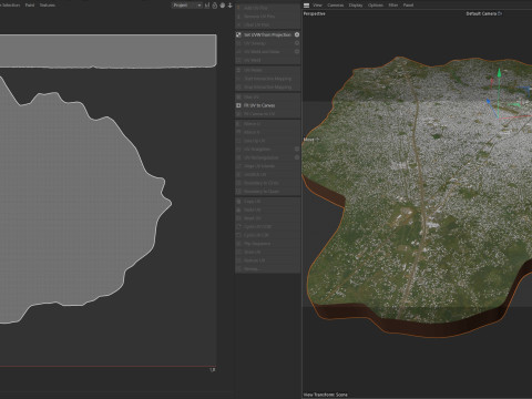 Aba Terrain city Nigiria 3D 모델