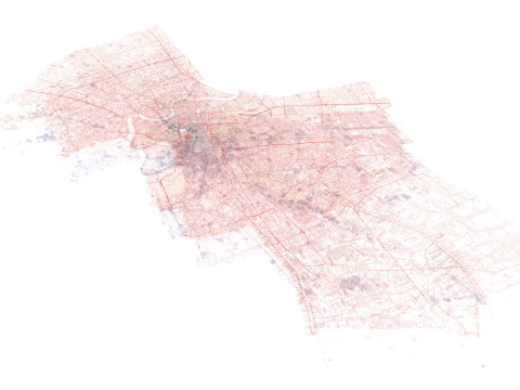 バンコク地形都市タイ 3Dモデル