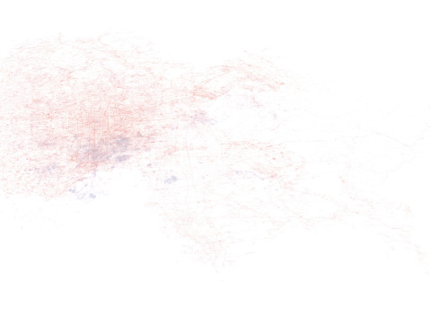 Beijing Terrain city China 3D Model