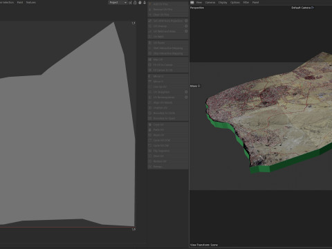 Cairo Terrain city Egypt Modelo 3D