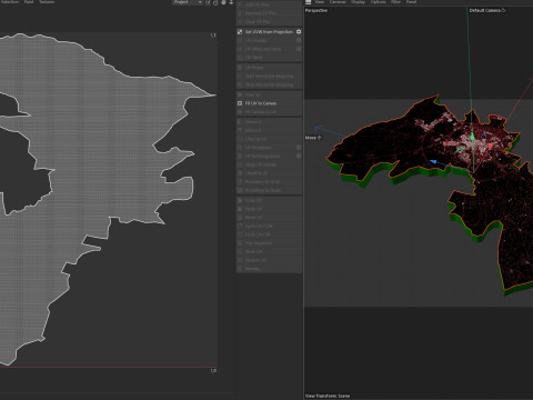 Erbil Terrain city Iraq 3D 模型