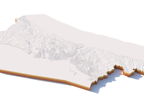 इस्तांबुल भू-भागीय शहर तुर्की 3D मॉडल