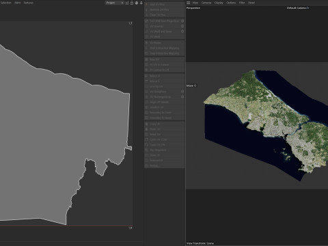 इस्तांबुल भू-भागीय शहर तुर्की 3D मॉडल