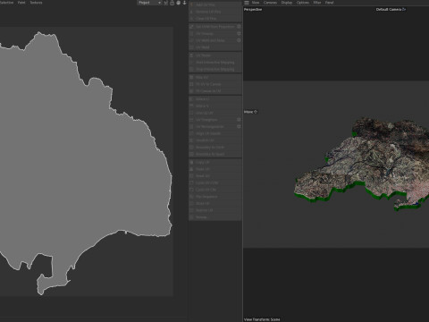 Limassol Terrain city Cyprus 3D 模型