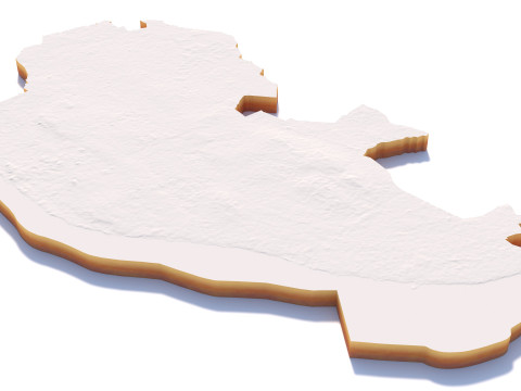 Liverpool Terrain city United Kingdom 3D Model