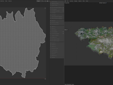 Manchester Terrain city United Kingdom 3D Model