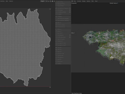 Manchester Terrain city United Kingdom 3D Model