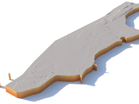 Manhattan in New York USA 3D Model