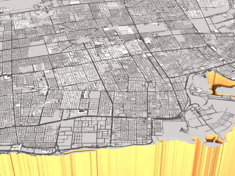 Mecca Saudi Arabia 3D Model