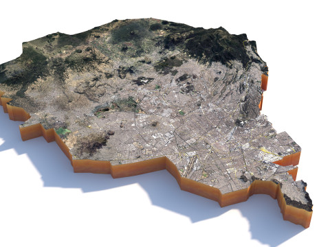 Mexico City 3D Model