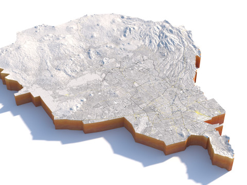 Mexico City 3D Model