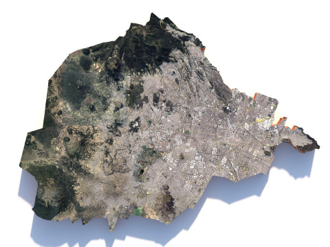 Mexico City 3D Model