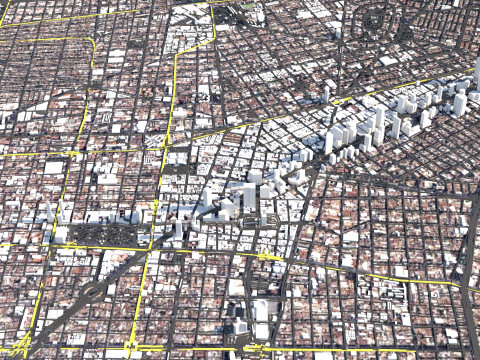 Mexico City 3D Model