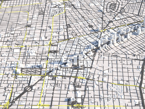 Mexico City 3D Model