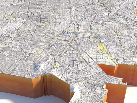 Cidade do M&eacute;xico Modelo 3D