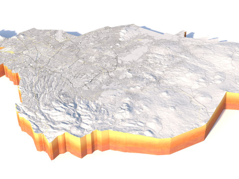 Mexico City 3D Model