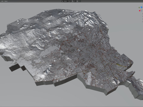 Mexico City 3D Model