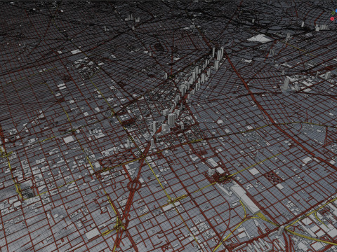 Mexico City 3D Model