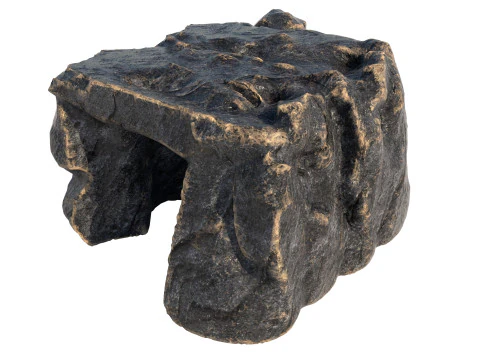 Ingresso della grotta di roccia nera Modello 3D