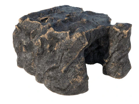 Ingresso della grotta di roccia nera Modello 3D