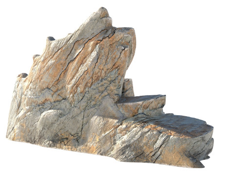 Cliff rock v11 Model 3D