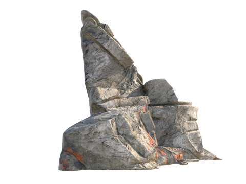 Cliff rock v11c 3D Model