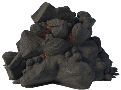 Coal pile 3Dモデル