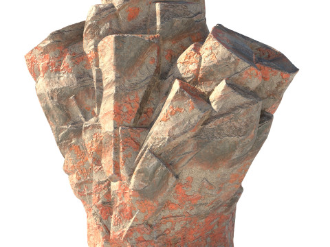Coral rock 3Dモデル