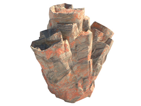 Coral rock 3D Model