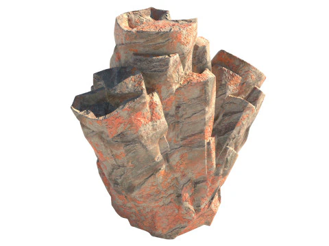 Roccia corallina Modello 3D