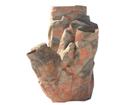 Coral rock 3D Model