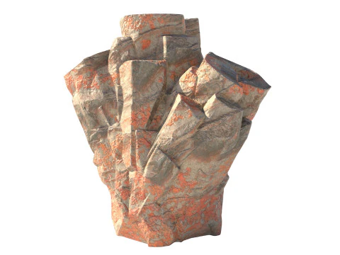 Roccia corallina Modello 3D
