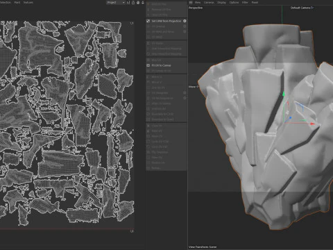 Roccia corallina Modello 3D