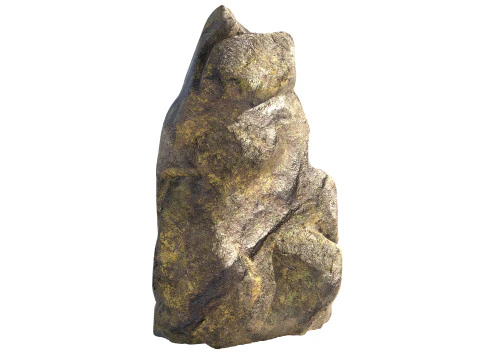 Jungle moss rock 3D Model