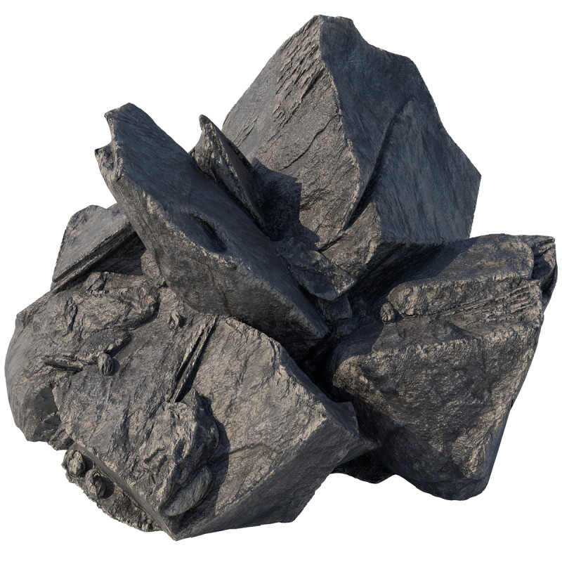 Magma rock 3D Model .c4d .max .obj .3ds .fbx .stl .blend 