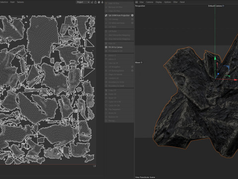 Magma rock 3D Model