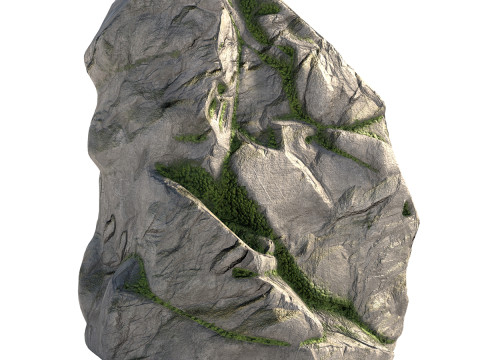 Moss rock 3Dモデル