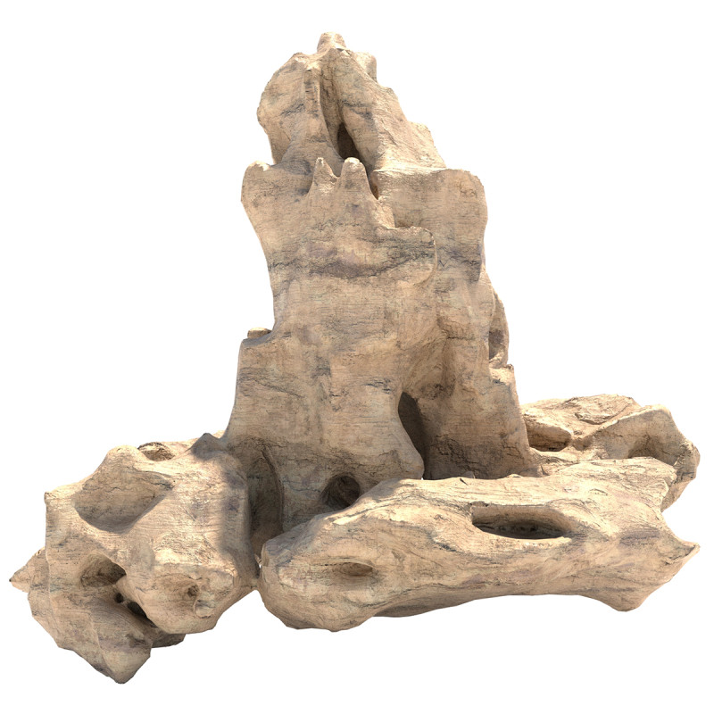 Natural soil sand cliff 3D 模型 .c4d .max .obj .3ds .fbx .stl .blend 