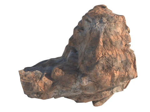 Pietra rossa della scogliera Modello 3D