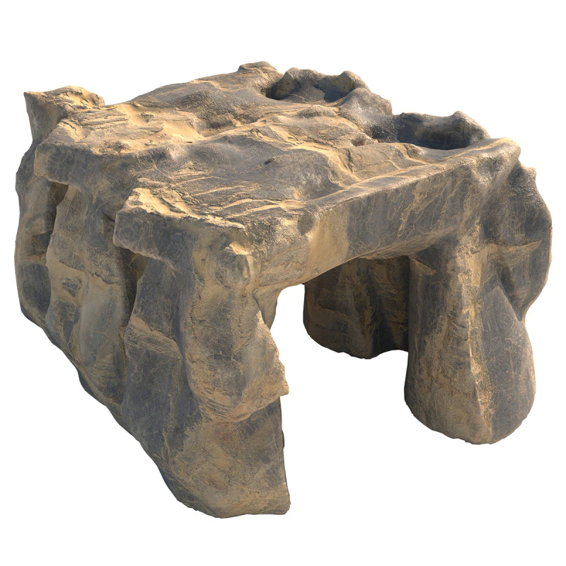 Sand cave entrance 3D Model .c4d .max .obj .3ds .fbx .stl .blend