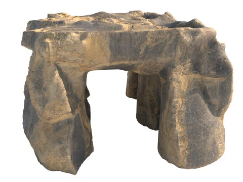 Sand cave entrance 3D Model