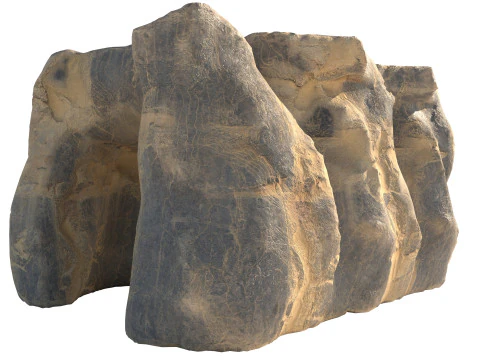 Sand cave entrance 3D Model