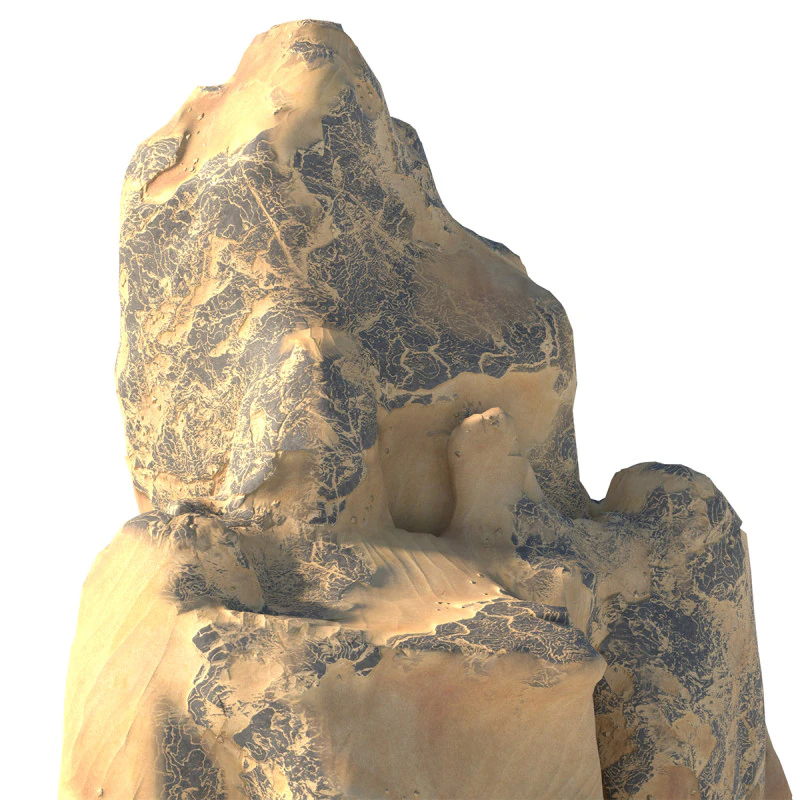 Scogliera di sabbia Modello 3D .c4d .max .obj .3ds .fbx .stl .blend