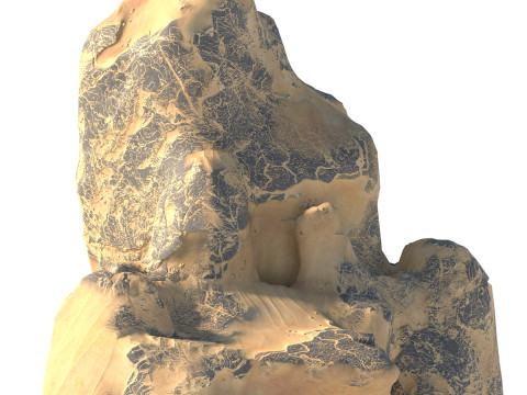 Sand cliff 3D मॉडल