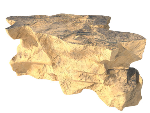 Sand cliff 3D मॉडल