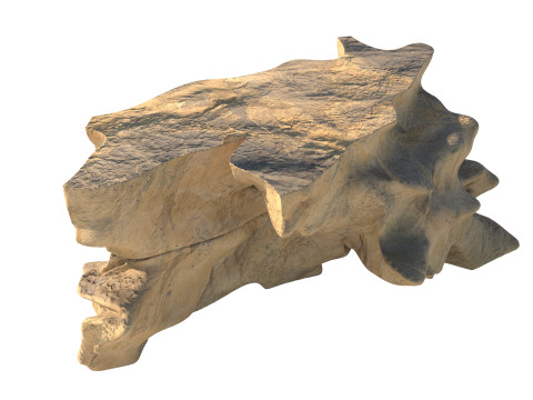 Sand cliff 3D Model