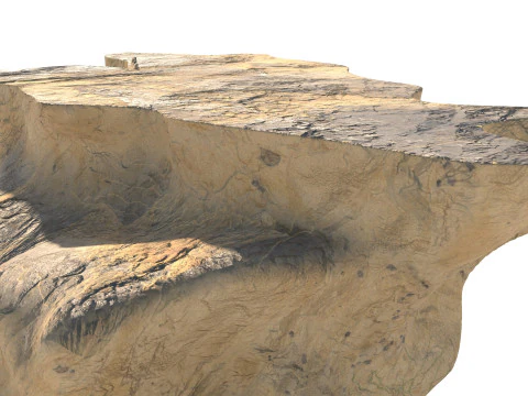 Sand cliff 3D Model