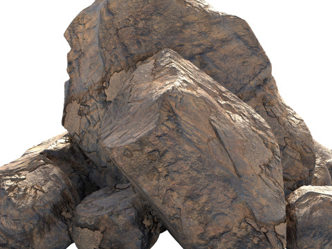 Sand rock pile 3D मॉडल