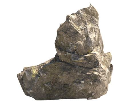 Sharp Cliff rock 3Dモデル