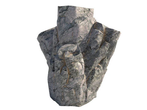 Sharp edge rock 3D Model